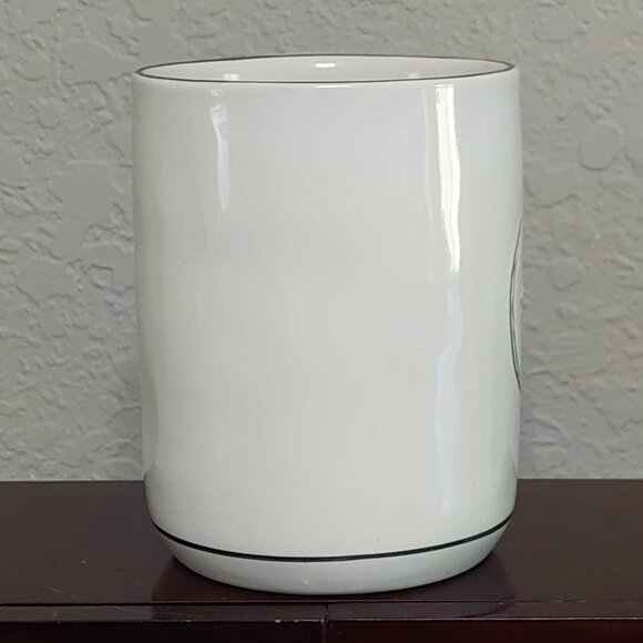 Rae Dunn "enjoy" White Ceramic 12oz Coffee Mug - Picture 4 of 9
